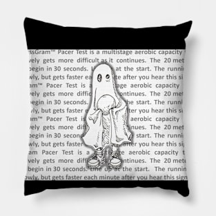 Gym Ghost Pillow