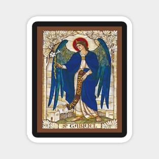 St Gabriel Angel Catholic Saint Archangel Magnet