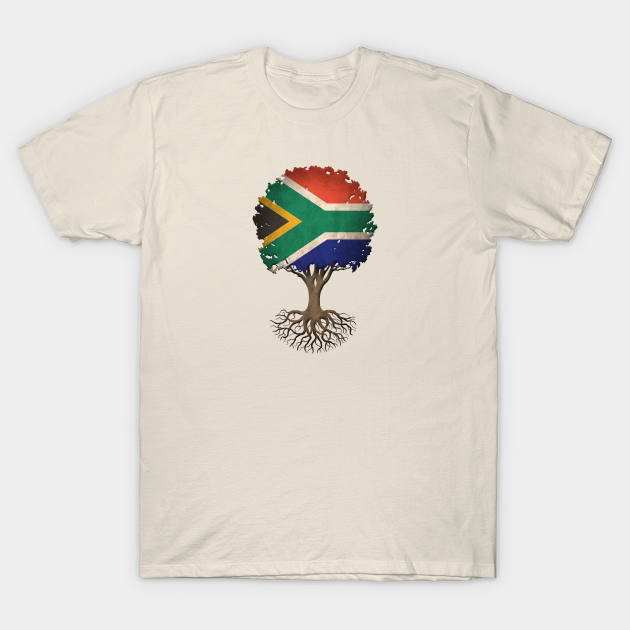 tempo Have en picnic klynke Tree of Life with South African Flag - South Africa - T-Shirt | TeePublic