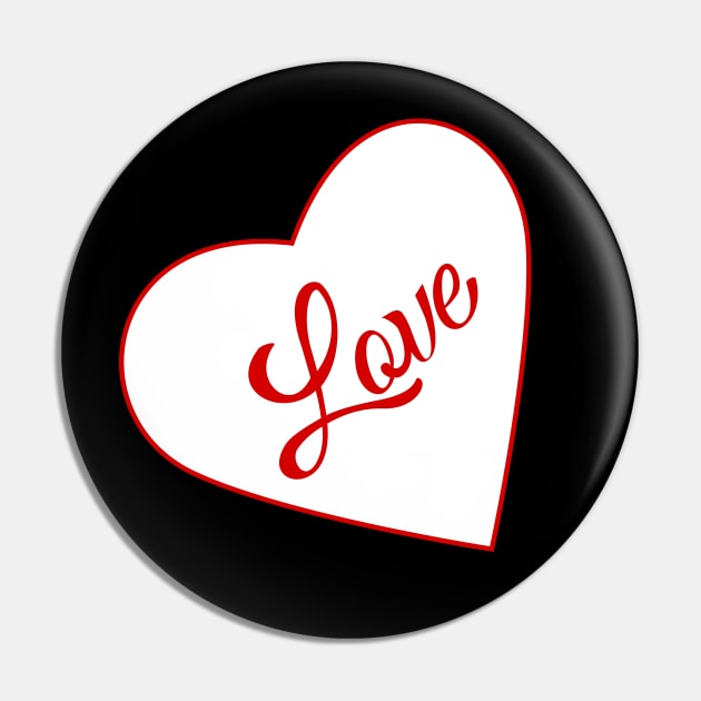 Loving Heart Pin by traditionation