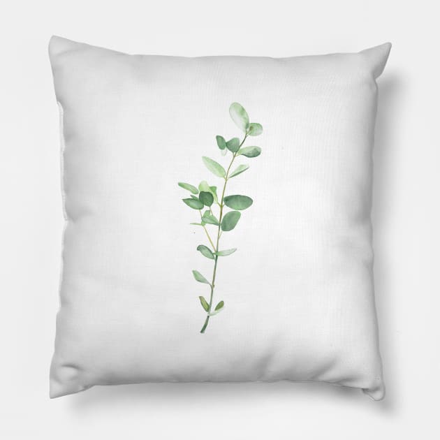 Eucalyptus Pillow by RosanneCreates