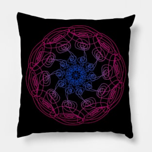 Bisexual Spirograph Pillow