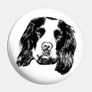 English Springer Spaniel Design - A Springer Spaniel Christmas Gift Pin