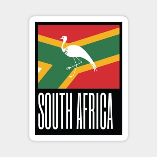 South Africa Country Symbols Magnet