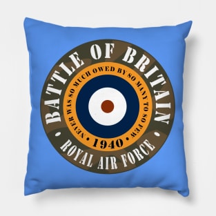 The Battle of Britain Pillow