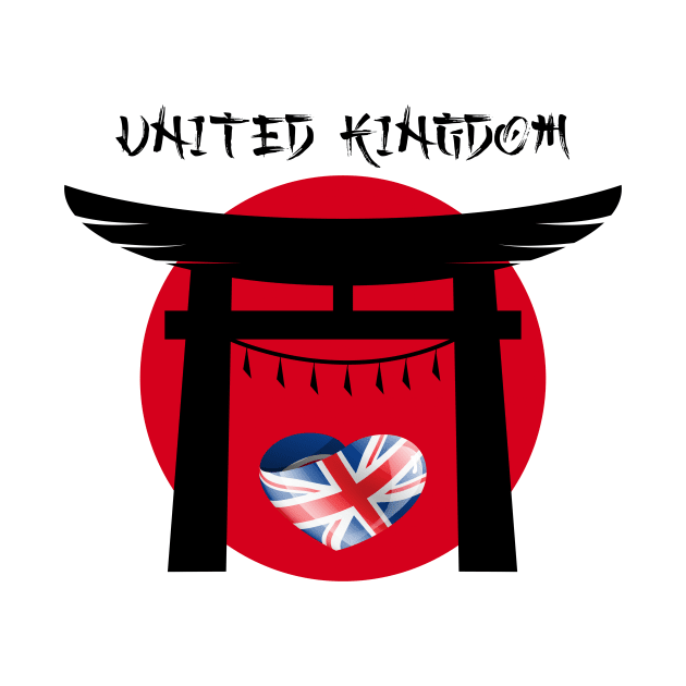 The team of United Kingdom in Tokyo by ArtDesignDE