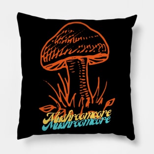 Mushroomcore Madness Pillow