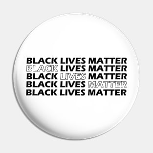 Black lives matter Pin