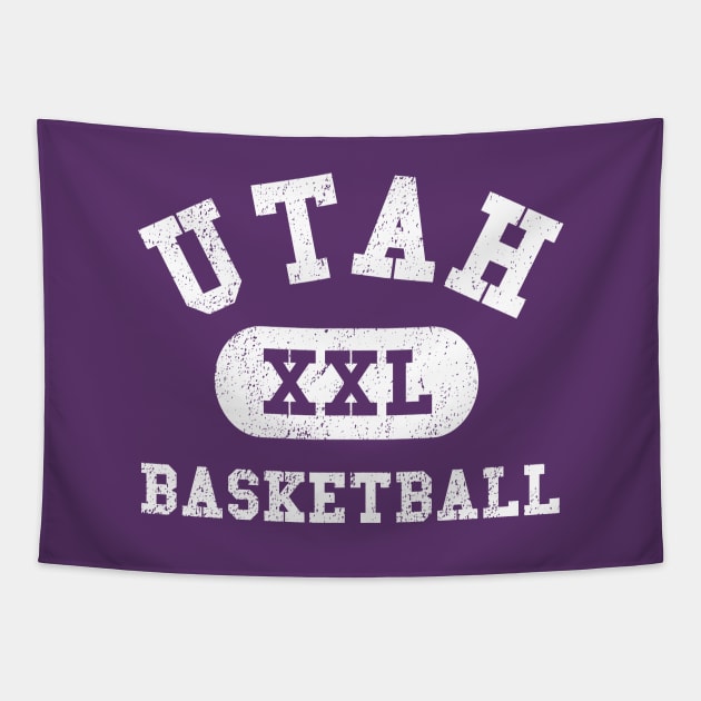 Utah Basketball III Tapestry by sportlocalshirts