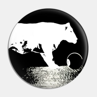 8 Ball Cow Pin