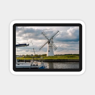 Thurne Mill at Thurne Mouth in the Norfolk Broads Magnet