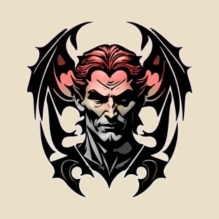 Vampire Vector Design T-Shirt