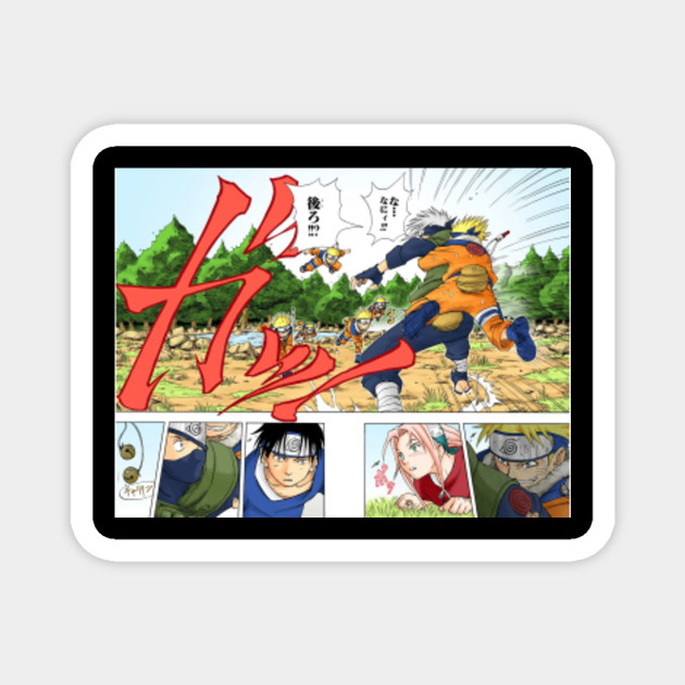 Naruto Team 7 Bell Test Naruto Magnet Teepublic