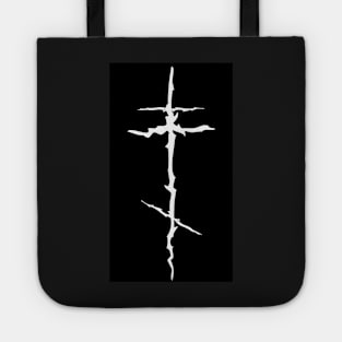 Gothic Eastern Orthodox Christian Cross Tote