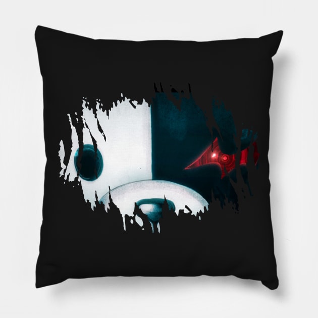 Monokuma - Danganronpa Pillow by alifpunk