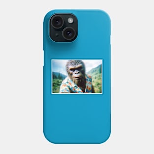 Sasquatch Selfie Phone Case