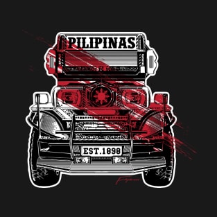 Pinoy Shirt Vintage Jeepney Filipino Shirt T-Shirt