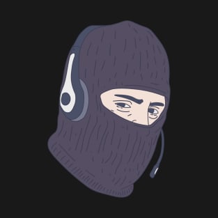 Scam Caller - Ski Mask - Vishing T-Shirt