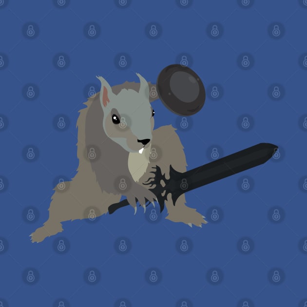 Warrior Squirrel by DigitalCleo