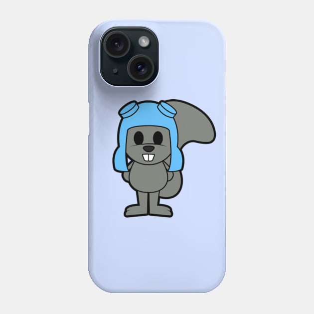 Rocky the Squirell Phone Case by mighty corps studio