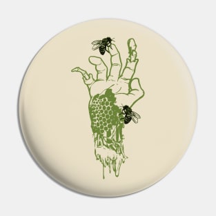 Zombie Bee Hive Pin