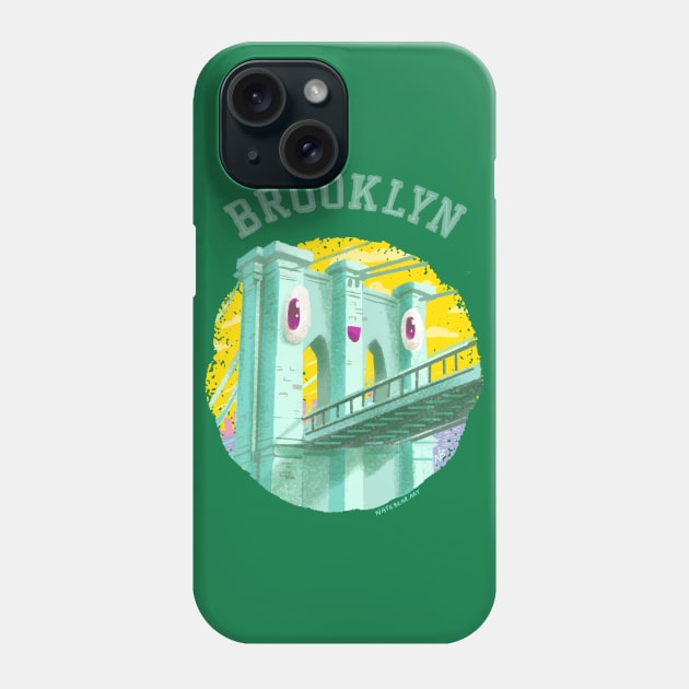 Brooklyn Bridge Phone Case by natebear