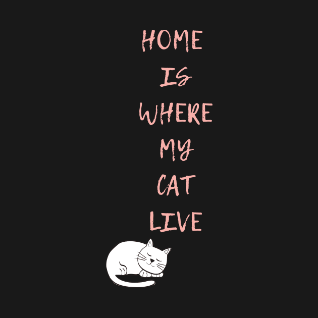 Home is where my cat live by animal rescuers