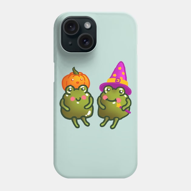 Goblincore Aesthetic Cottagecore Stupid Cute Frog -Halloween- Mycology Fungi Shrooms Mushrooms Phone Case by NOSSIKKO