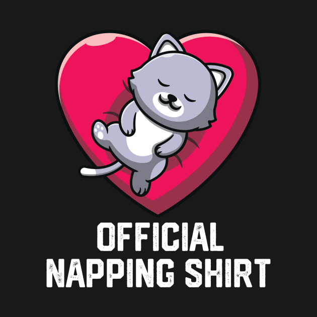 official napping shirt by spantshirt