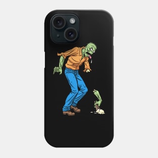 Sad Zombie and Ice Cream Cone Phone Case