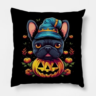 French Bulldog Halloween Pillow
