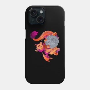 Lesbian Pride Pocket Dragon Phone Case