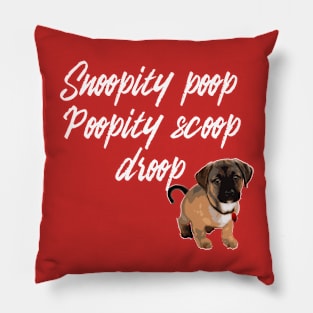 Snoopity Poop Pillow