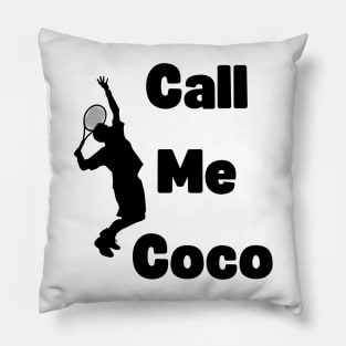 funny call me coco champion Pillow