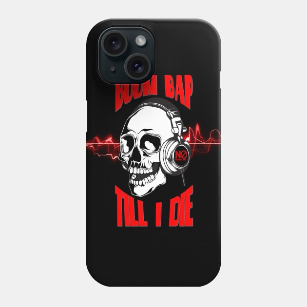 Boom Bap until I die Phone Case by CATEGORY 5 DESIGNS