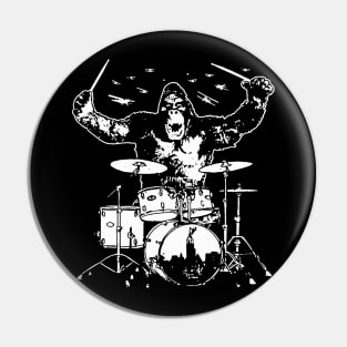 king on the drum Pin