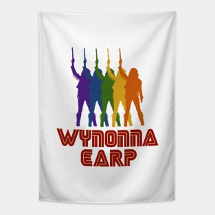 Pride Wynonna Earp Silhouettes Tapestry