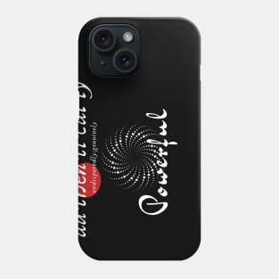 Au-Then-Ti-Cal-Ly Powerful! Starred Phone Case