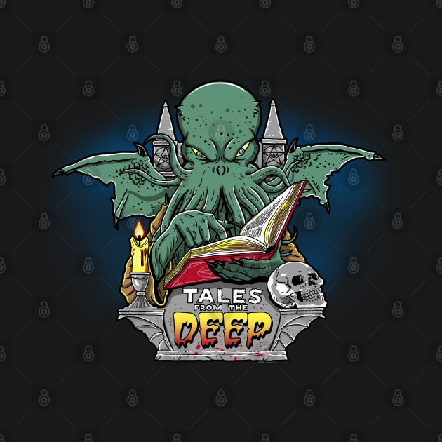 Tales from the Deep Cthulhu 80's Horror Mashup by BoggsNicolas