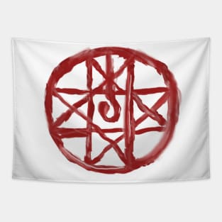 Soul Bounding Transmutation Circle Tapestry