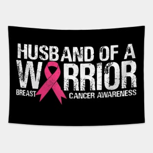 Husband of a Warrior Breast Cancer awareness Tapestry