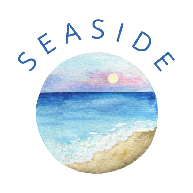 Seaside, beach, summer , sun by T-SHIRT-2020