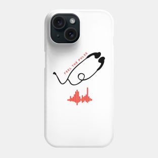 Pulse & Play: Earphones Soundwave Chic Phone Case