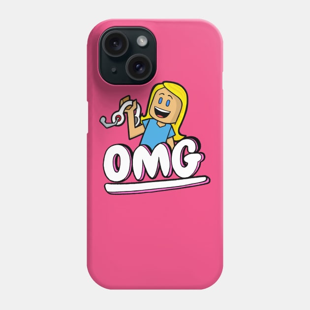 Gamer Girl Headset Phone Case by Sketchy