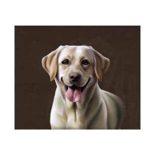 Labrador Retriever dog illustration painting T-Shirt