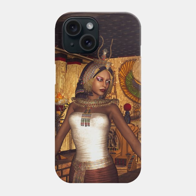 Egyptian women and anubis Phone Case by Nicky2342