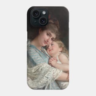 A Tender Embrace by Emile Munier Phone Case