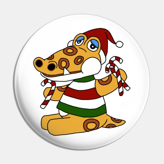 Candy Cane Crazy Alfonso Pin by SpookyCow