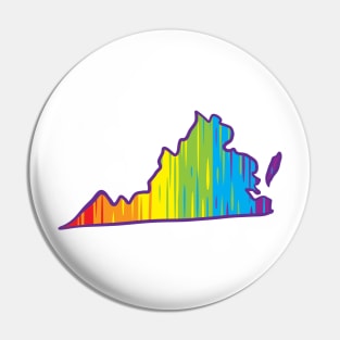 Virginia Pride Pin