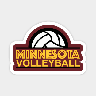 Show Your Support for Minnesota Volleyball! Magnet